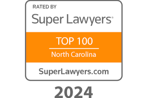 Super Lawyers top 100 Badge